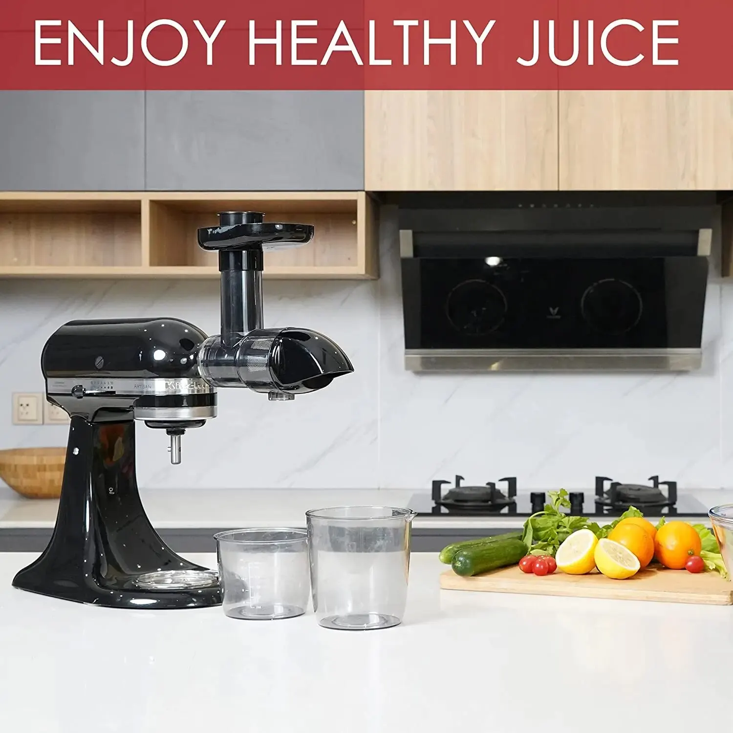 Masticating Juicer Attachment for KitchenAid All Models Stand Mixers Masticating Juicer Slow Juicer Attachment for KitchenAid fruit juicer,juice squeezer