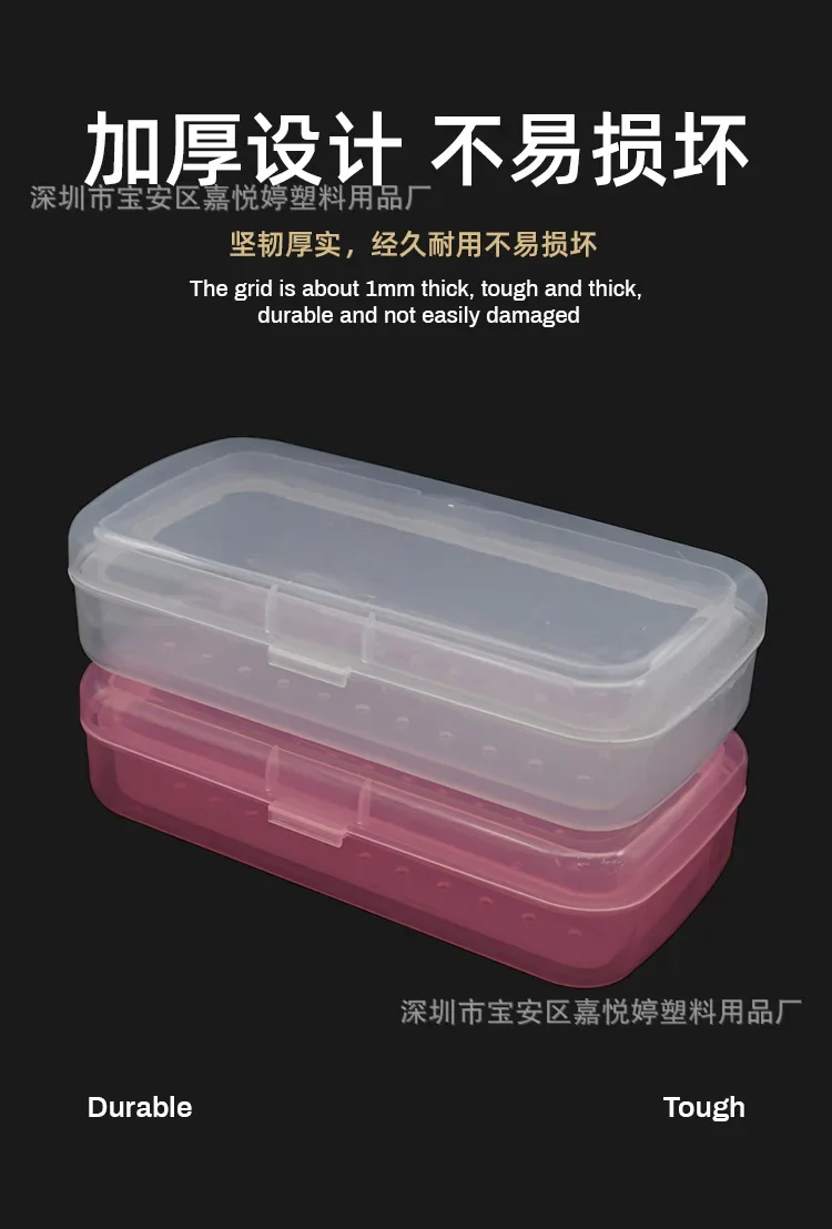 Description Picture 6 of itemNail Sterilizer Tray Disinfection Box Sterilizing Clean Nail Art Salon Manicure Implement Sanitize Tool Equipment Cleaner Tools
