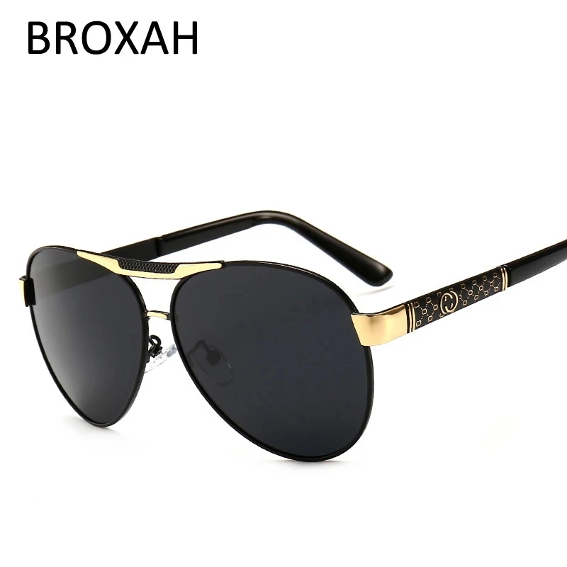 Polarized Sunglasses for Men Women Retro Driving Glasses Pilot Sunglass Alloy Frame UV400 Oculos De Sol