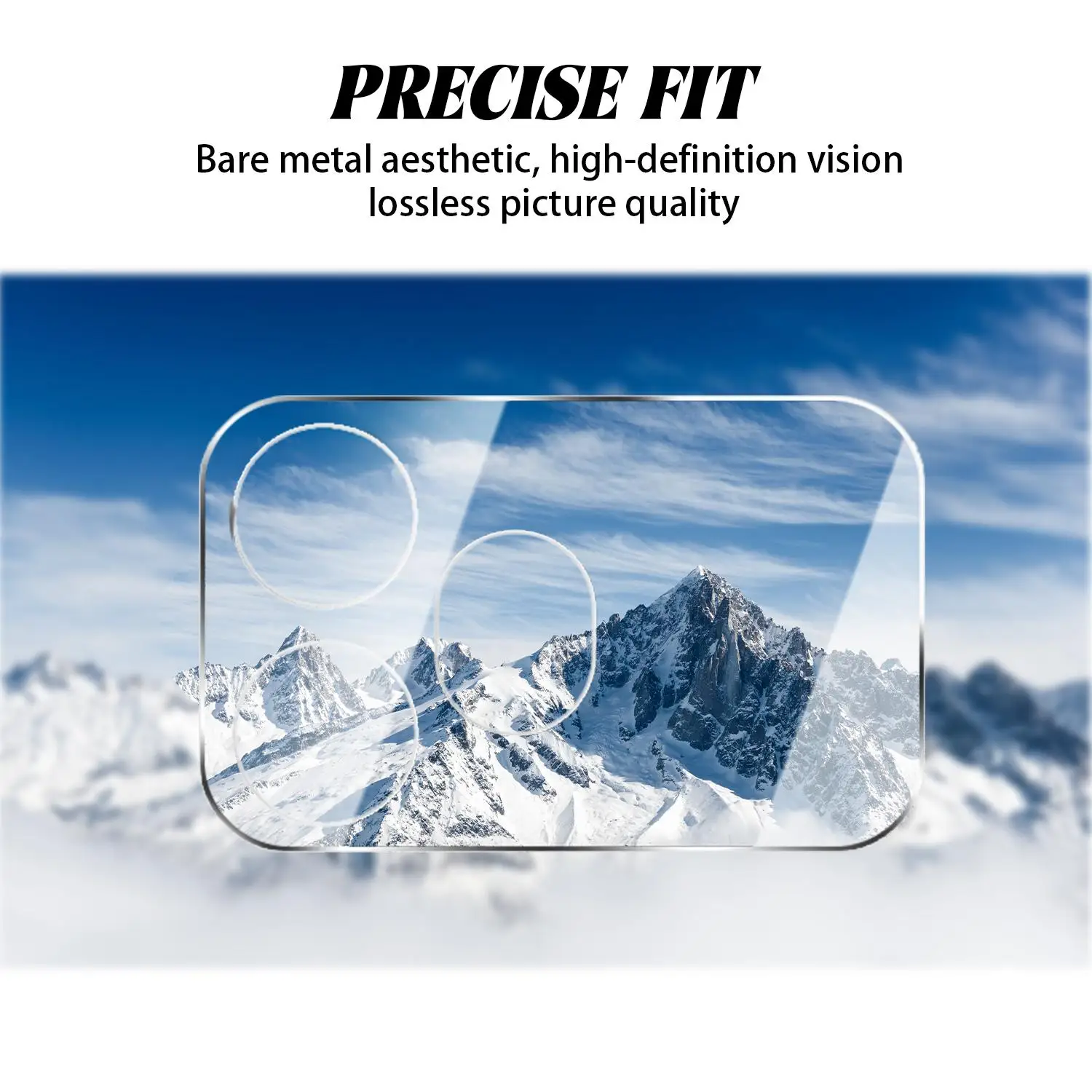 Premium HD Clear Camera Lens Protective Tempered Glass - Anti-Scratch Cover Films