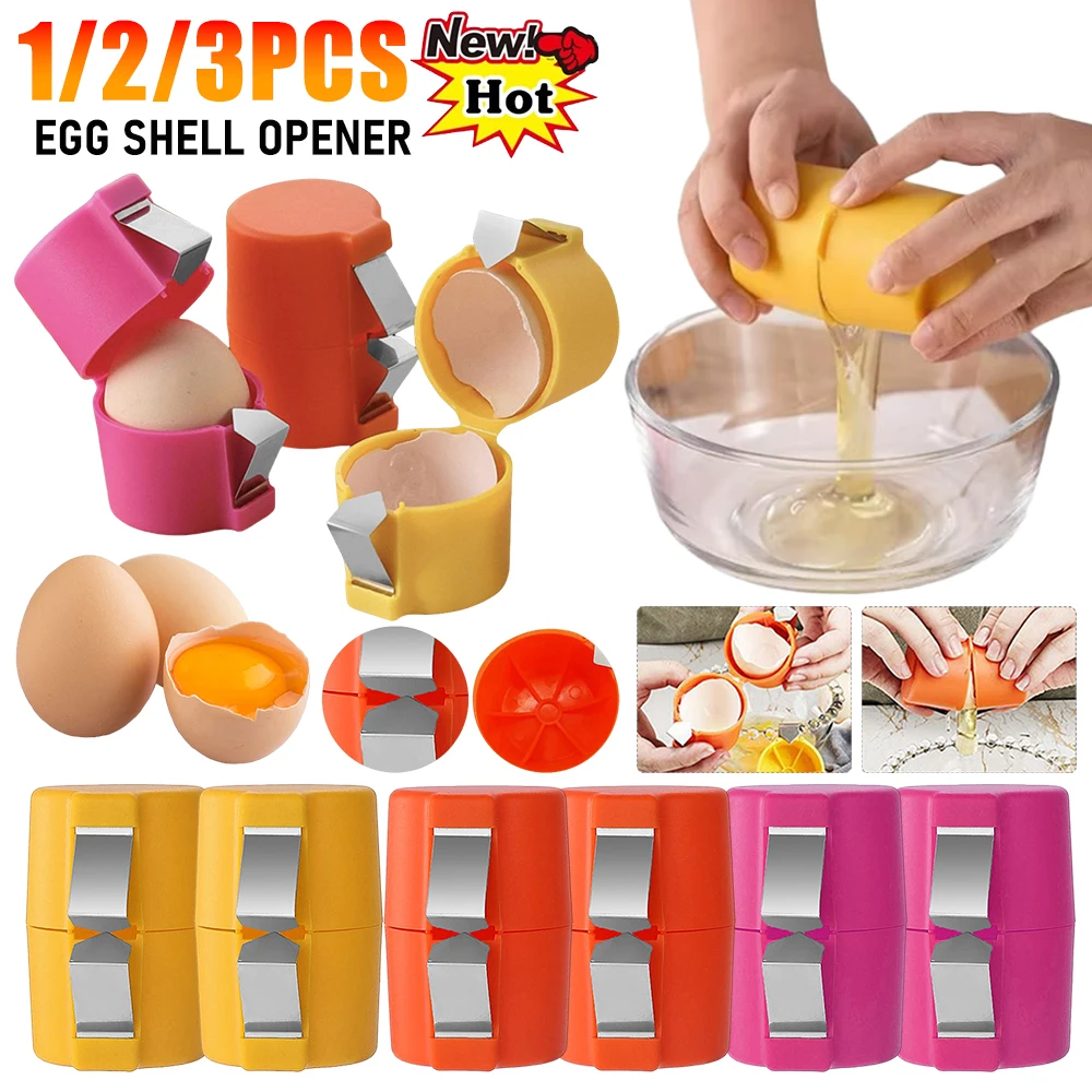 Egg Shell Opener Egg Beater Eggshell Separator Cracking Tool Convenient Opening Eggshells Household Kitchen Baking Tools