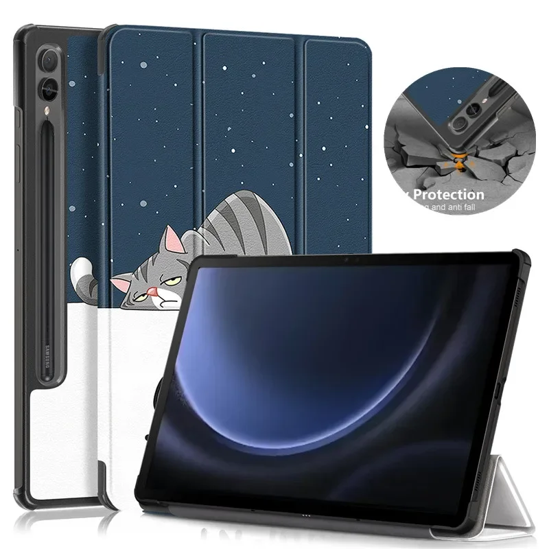 Custodia Per Samsung Galaxy Tab S9 Fe + Plus 12 4 Smart Cover Per Samsung Galaxy Tab S9 Fe Plus Custodia Per Tablet Da 12.4 Pollici Funda Sm-X610