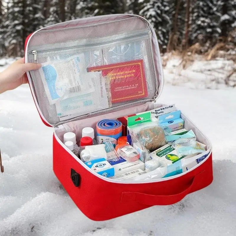 Large Capacity Portable Medical First Aid Travel Bag