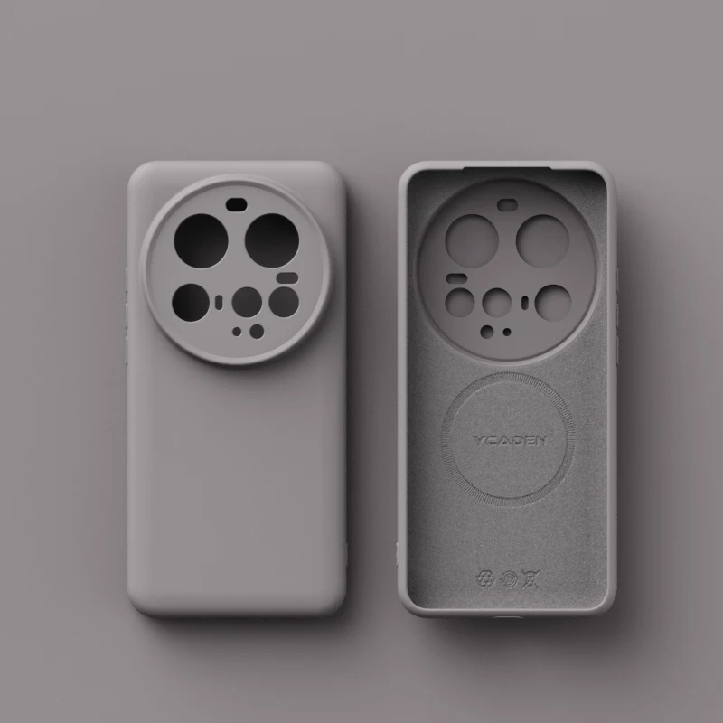 Magnetic MagSafe Solid Color Phone Case with Camera Protection