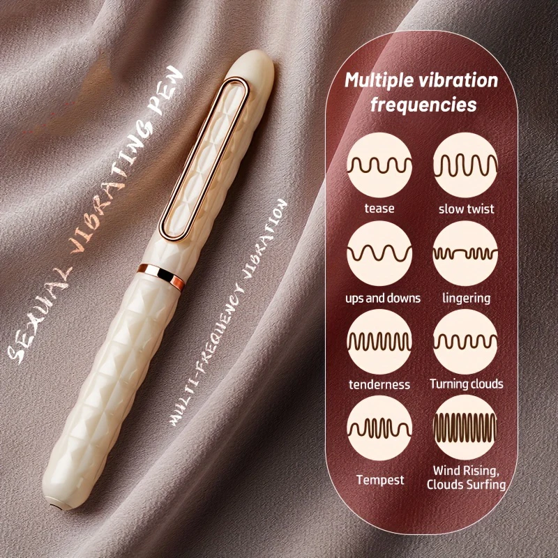 G-Punkt-Vibratoren in Stiftform für Frauen, Klitorisstimulator, 8 Modi, Analmassagegerät, Silikon, vibrierender Stab für Erwachsene_voghion.com