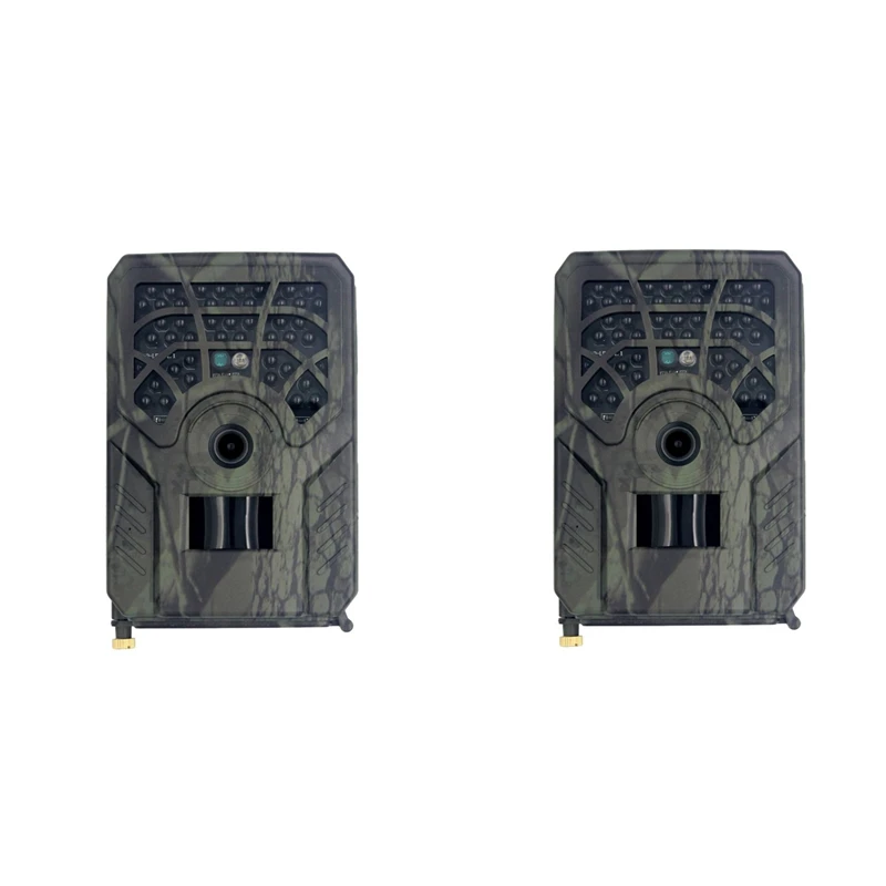 

2X Trail Camera 720P Wildlife Camera Hunting Trail Cameras For Outdoor Wildlife Animal Scouting Security Surveillance