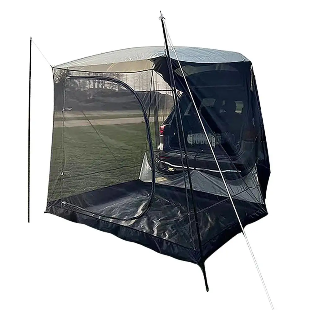 Outdoor Camping Auto Heck Zelt Erweiterung wasserdicht Anhänger Zelt  Camping Shelter Baldachin Auto Kofferraum Zelt für Tour Grill Picknick -  AliExpress