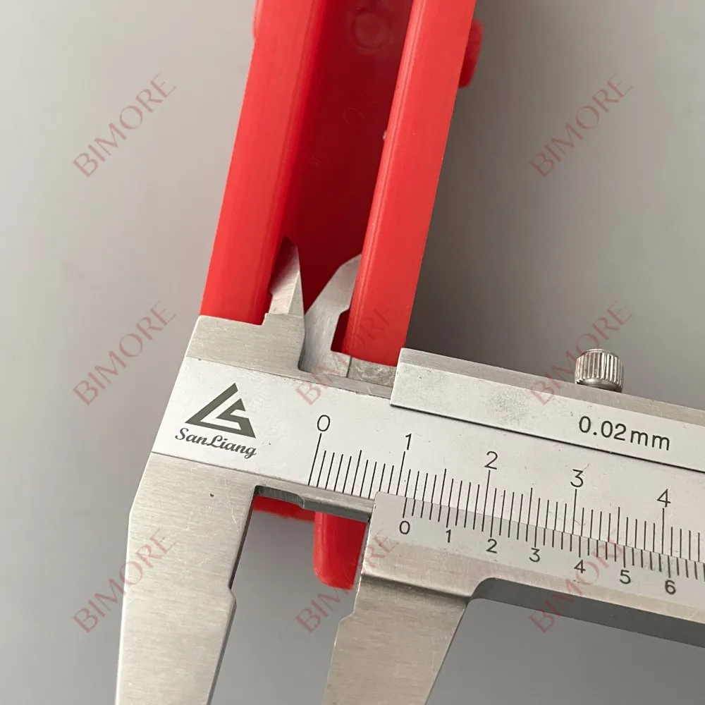 10pcs 100*10 Elevator Guide Shoe Insert Liner Red L100mm Groove Width 10mm Lifts Components Accessory