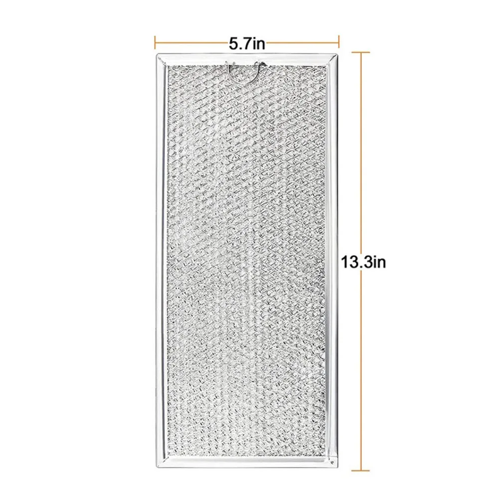 2PCS Aluminum Microwave Oven Grease Filter Compatible For W10208631A For WB06X10596 Microwave Oven Parts