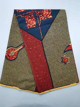 Veritable Wax Guaranteed Real High Quality wax print fabric Pagne African Ankara dutch n10 1
