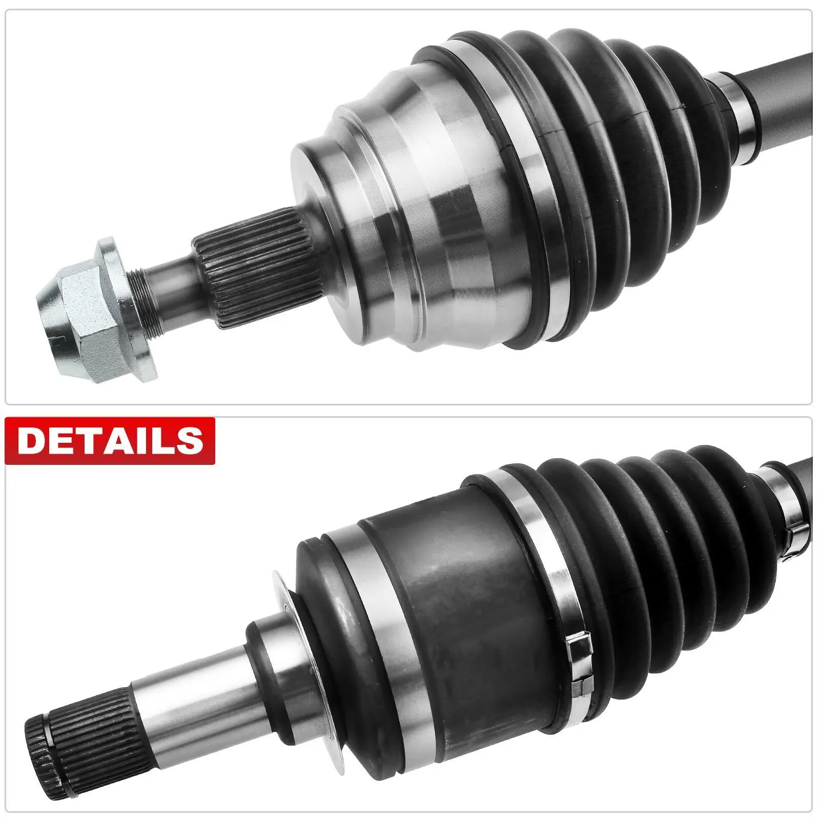 Front Diver Left CV Axle Assembly For Mercedes-Benz GL350 2013-2015 ML350 ML550 1663301200, 1663301400, 1663301401, 1663301600