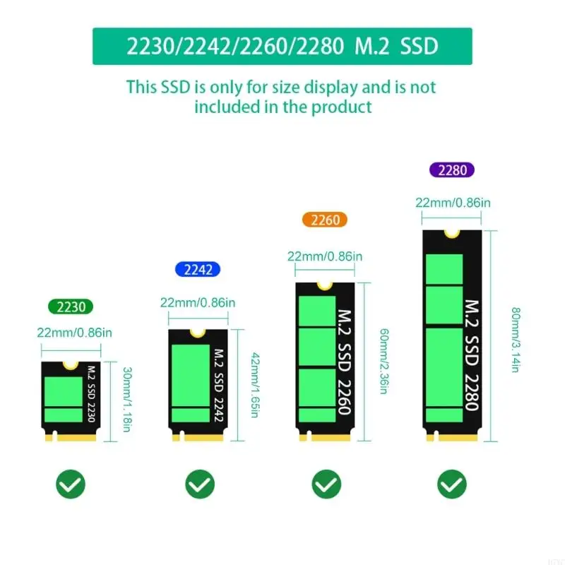 D7YC M.2 SATA3 to SATA3 and M.2 NVME to SFF-8611 Interfaces Conversion Card for PC