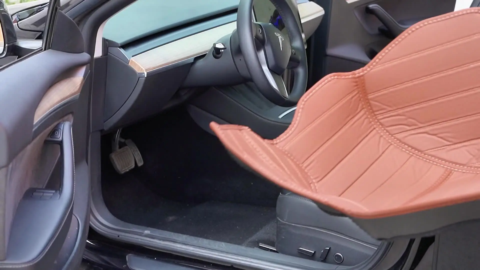 Polymères de sol de voiture imperméables enfichables, tapis