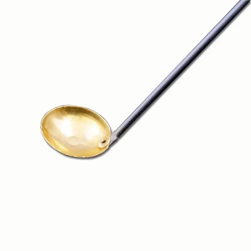 Copper Burning Spoon Long Handle Laboratory Heating Spoon for Sintering Furnace School Instrument Chemical Combustion Reaction brass heating lamp