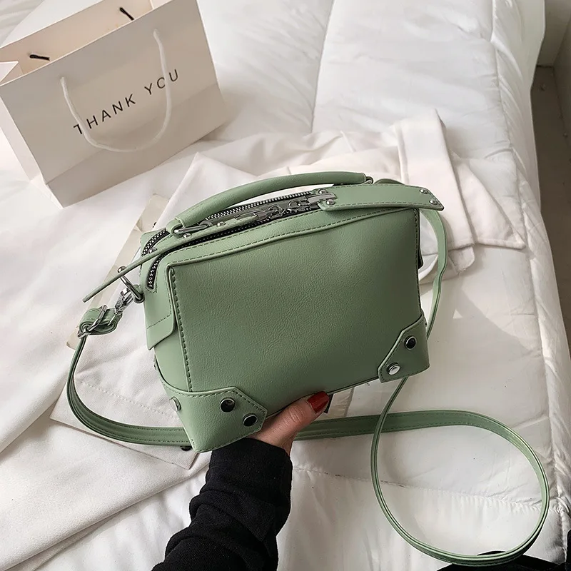 Women Bags Crossbody Shoulder Bag For Ladies Messenger Bag High Quality Fashion Designer Flap Female Rivet Handbags Luxury Bags