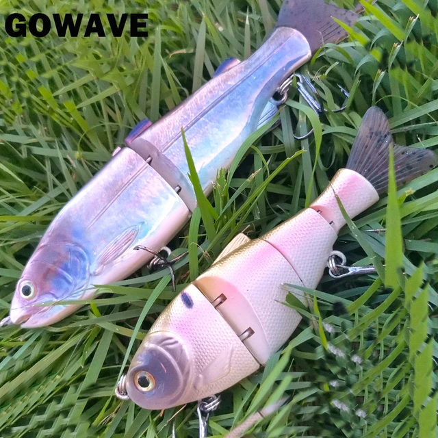 Big Size Glide Bait Lifelike Multi Jointed Swimbait Lure 6# Hook 18.6cm 65g  Pike Muskie