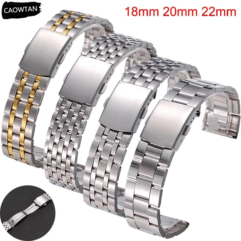 Buy China Twotone Stainless Steel 18 mm Watch Band HA5204CHMC-1_K0022747