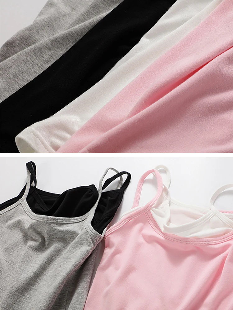 Cotton Girls Children's Vest Kids Camisole Children Tops Summer Baby Singlet Undershirts Teenager Tank kids tops,women camisole tops,sport tank tops