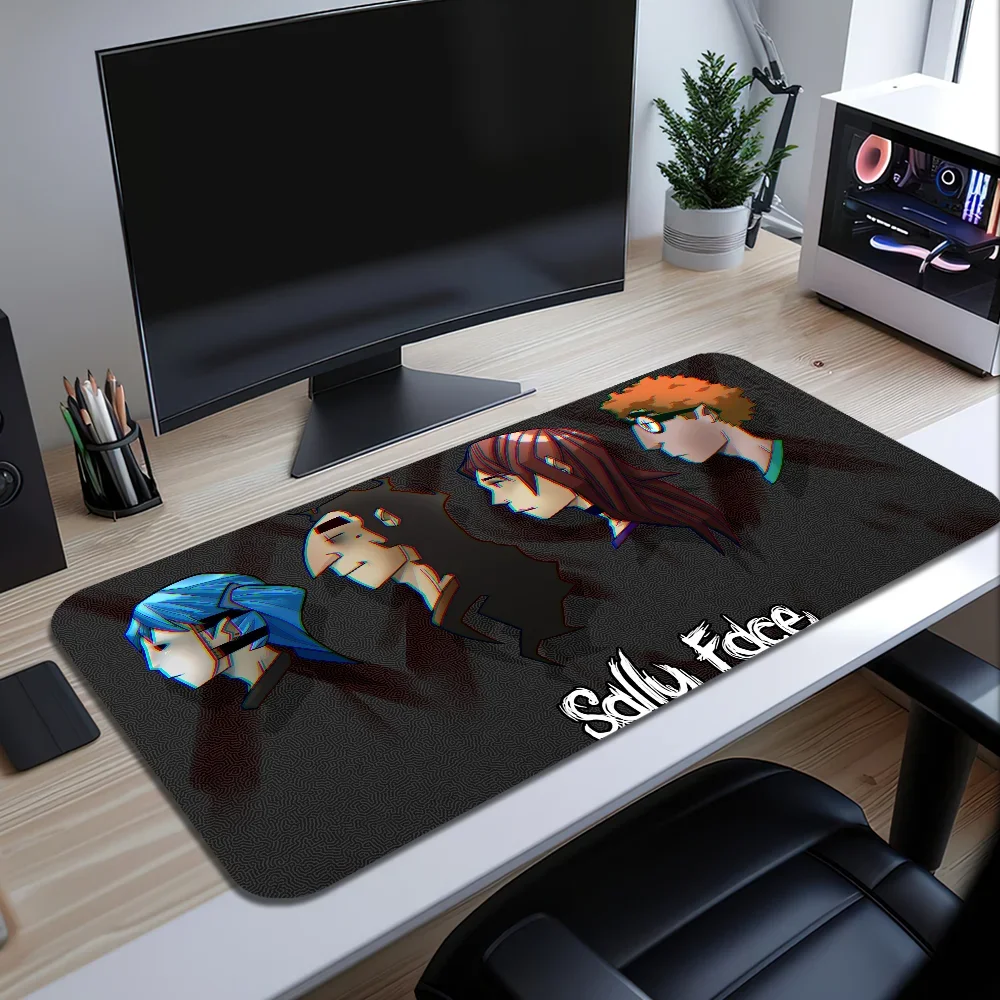 Game S-Sally F-FaceS Large PC Mouse Pad For Non-Slip Gaming Laptops Gamer Carpet Keyboard Mat Desk Protector 5