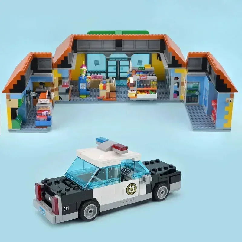 The Simpsons 71016 Lego Kwik E Mart Bricklink MINISO Movie Series