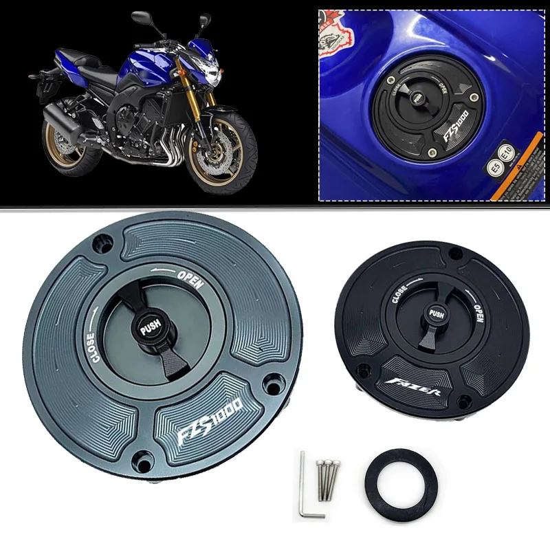 

Для YAMAHA FZS1000 FZS 1000 Fazer 2000-2009 Высококачественная крышка мотоциклетного топливного бака CNC