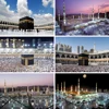Mecca Holy City Hajj The Kaaba Background Muslim Mosque Night Building Arab Islamic Ramadan Decoration Wall Photo Backdrop