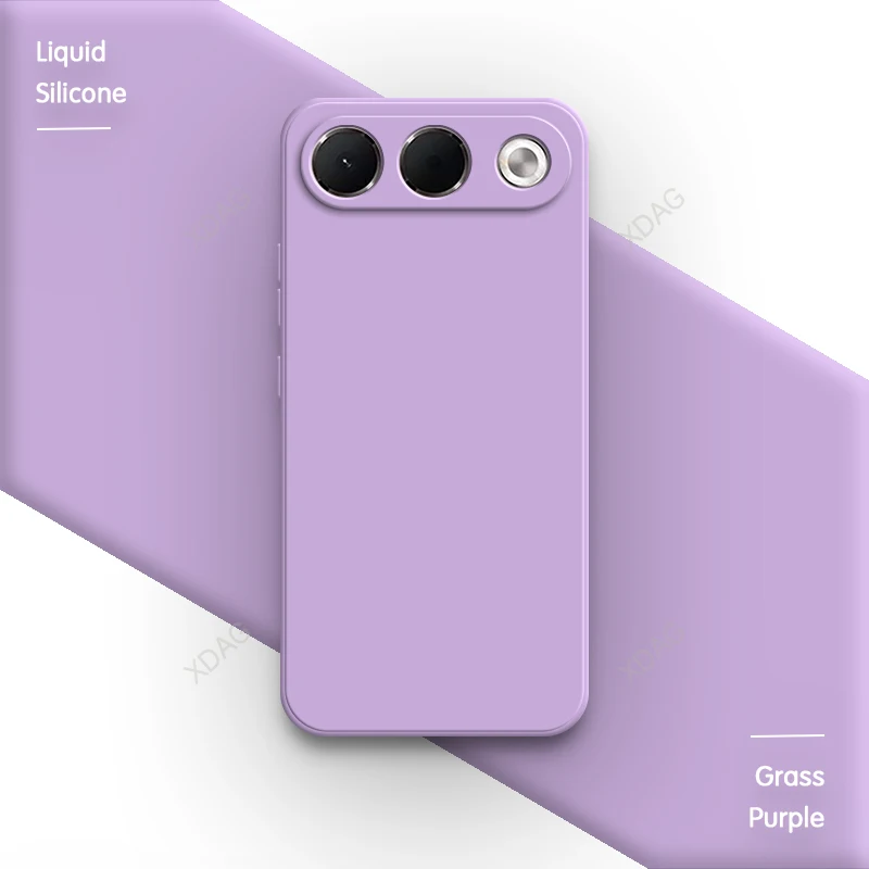 Candy Phone Cases with Camera Protection and Liquid Silicone Back Cover