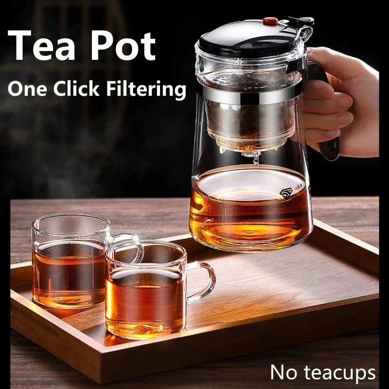 Glass Teapot with Filter System 2