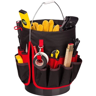 WORKPRO – sac à outils avec 51 poches, adapté à un seau de 3.5 à 5 gallons, organisateur  d'outils, ceinture, (outils et seau exclus) - AliExpress