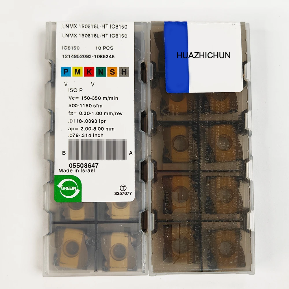 

HUAZHICHUN LNMX 150616L-HT IC8150 Carbide Inserts Milling Cutter Tool