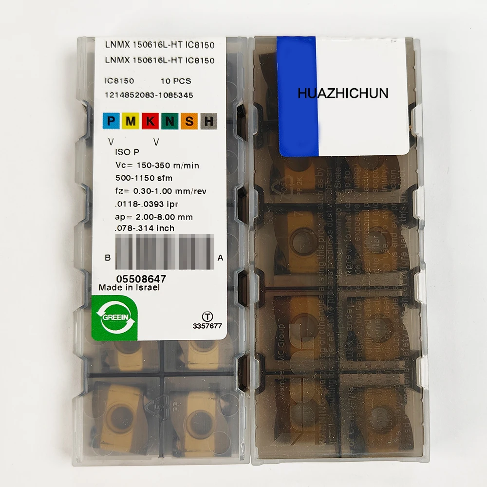 

Твердосплавные пластины HUAZHICHUN LNMX 150616L-HT IC8150, фрезерный станок