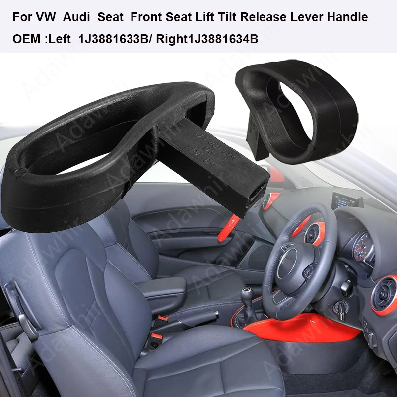 Muslimexayb Per Vw Mk4 Golf Bora Polo Per Audi A1 Seat Ibiza Car Front Seat Lift Tilt Release Lever Handle Sinistra Destra