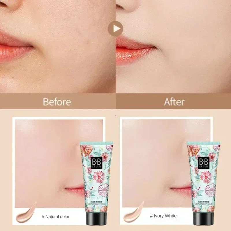 Waterproof BB Cream Liquid Concealer Matte Full Coverage Acne Scars Dark Circles Foundation Whitening Lasting Makeup Cosmetics bb cream