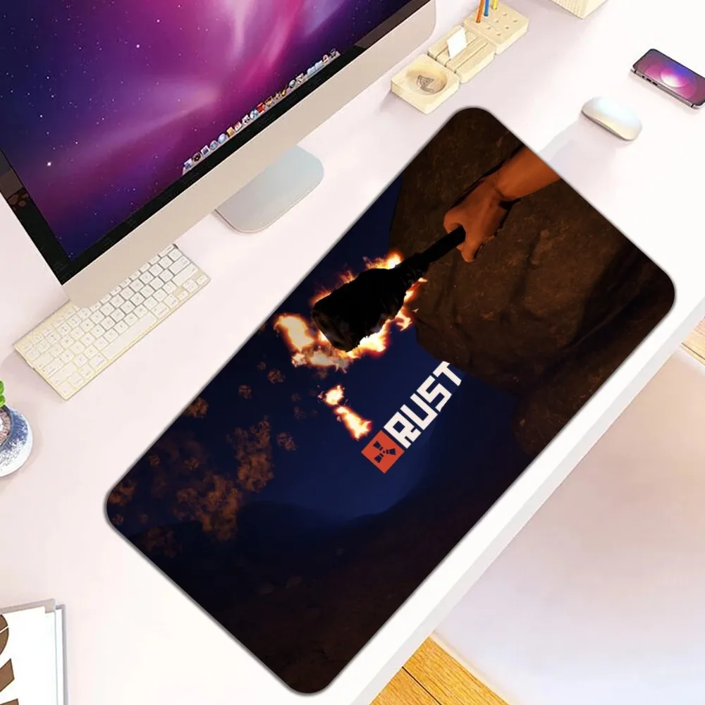 Rust Game Gaming Office Desk Pads Large For Computer Non-slip Lockedge Mouse Pad 6