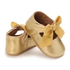 Spring Fashion Newborn Golden Baby Shoes Non Slip Cloth Bottom Girl Shoes Elegant Breathable Casual Baby First Walking Shoes 4