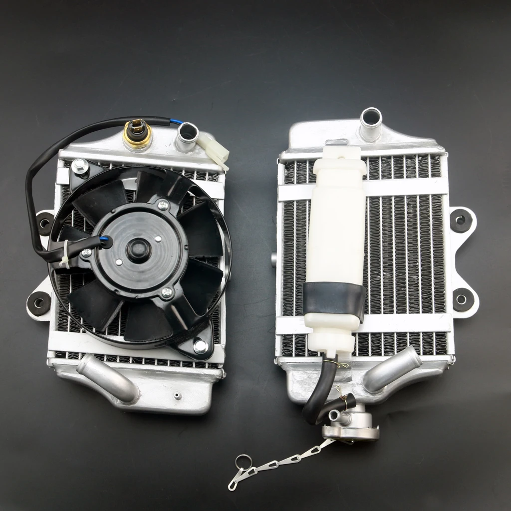 Radiator Water Cooling Engine Atv & Fan For Xmotos Apollo Motorcycle ...