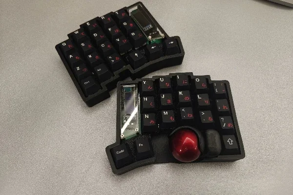 Chai45G Pro トラックボール キーボード キット 人間工学に基づいたトラックボールキーボードキット,プログラム