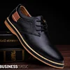 Italian Genuine Leather Brogue Oxford Shoes - Men's Luxury Dress Shoes