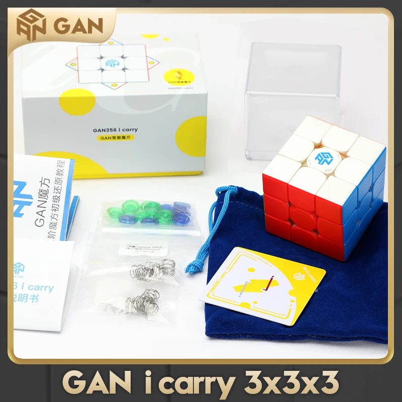 GAN 356 ICarry 3x3 magnesy 3x3 magnesy Puzzle do układania na czas kostka GAN 356 łamigłówki GAN I noszę zabawki edukacyjne