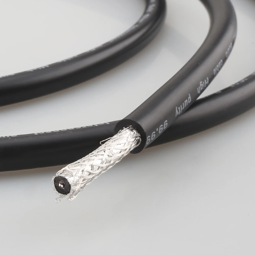 Audiocrast IC25 Audiophile  ǹ ̾ HiFi   2 ھ ȣ ̺ DIY RCA / XLR 뷱 ̺  ǹ ̾ ̺