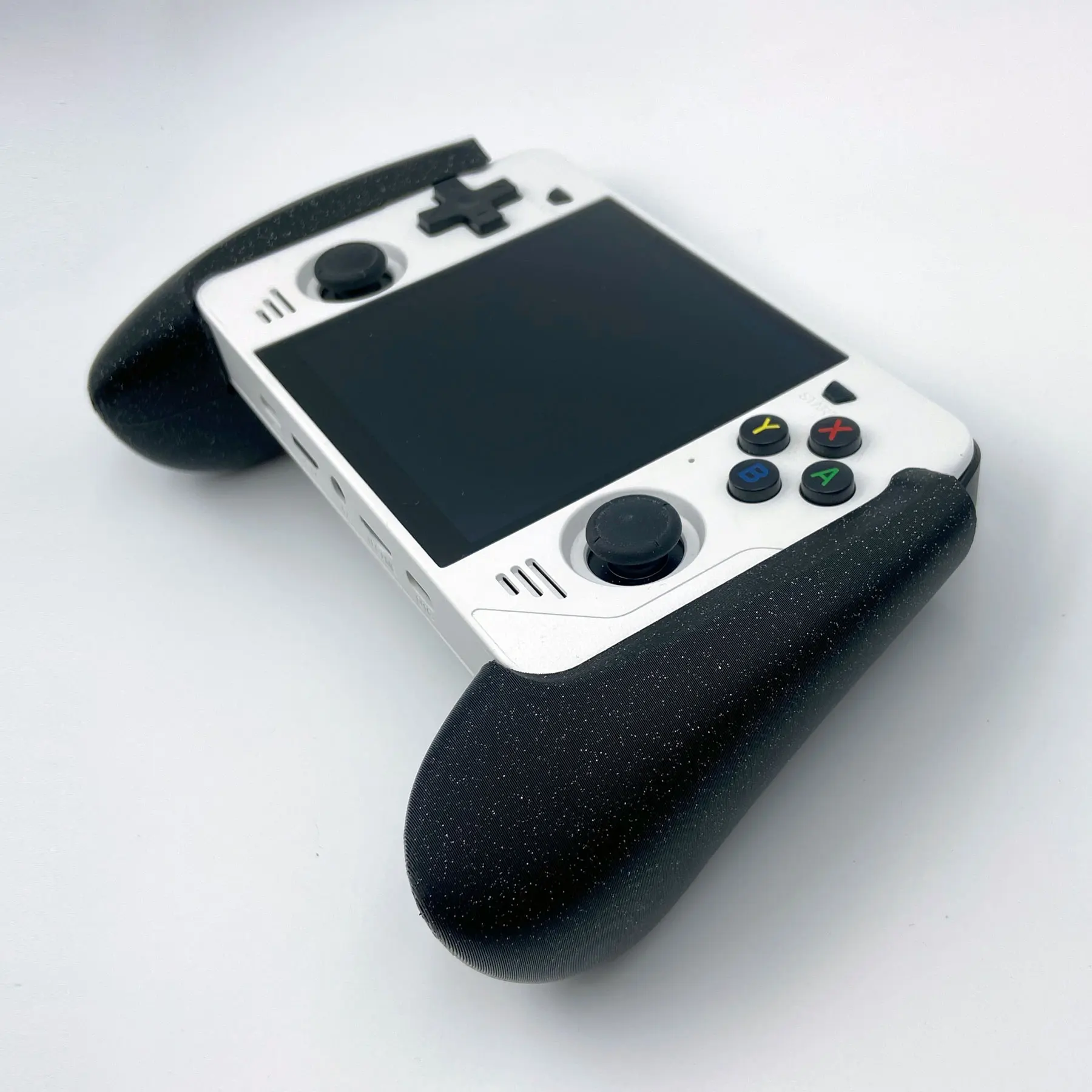Controller Grip Handle 3D Printed Grip Handle For RGB30 DIY Controller Holding Handle Ergonomic Design Comfortable