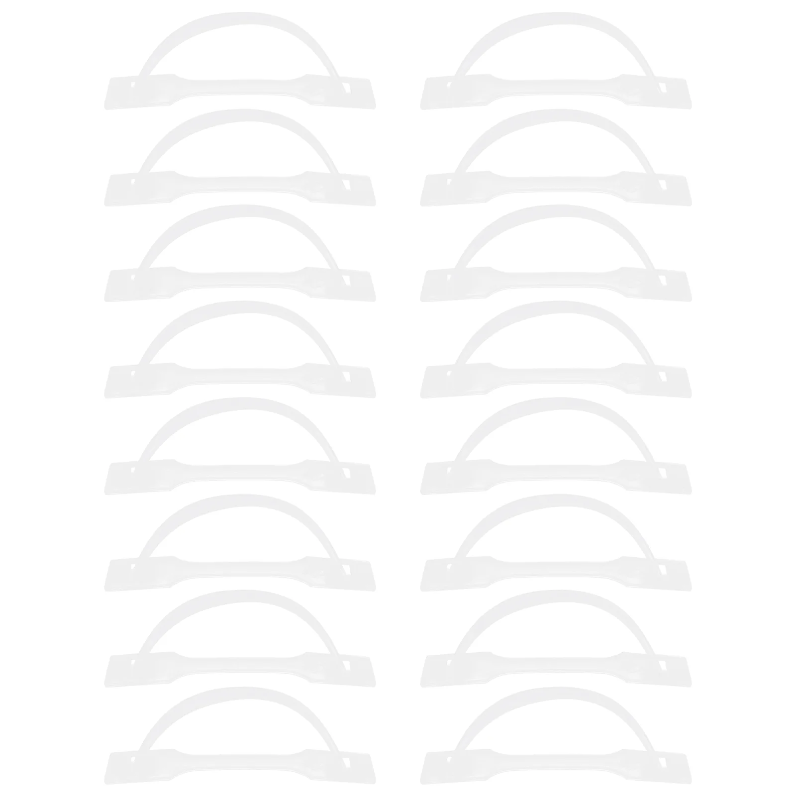 

100 Sets Cake Box Handle Accessories Boxes Gift Replacement Carton Plastic Grab
