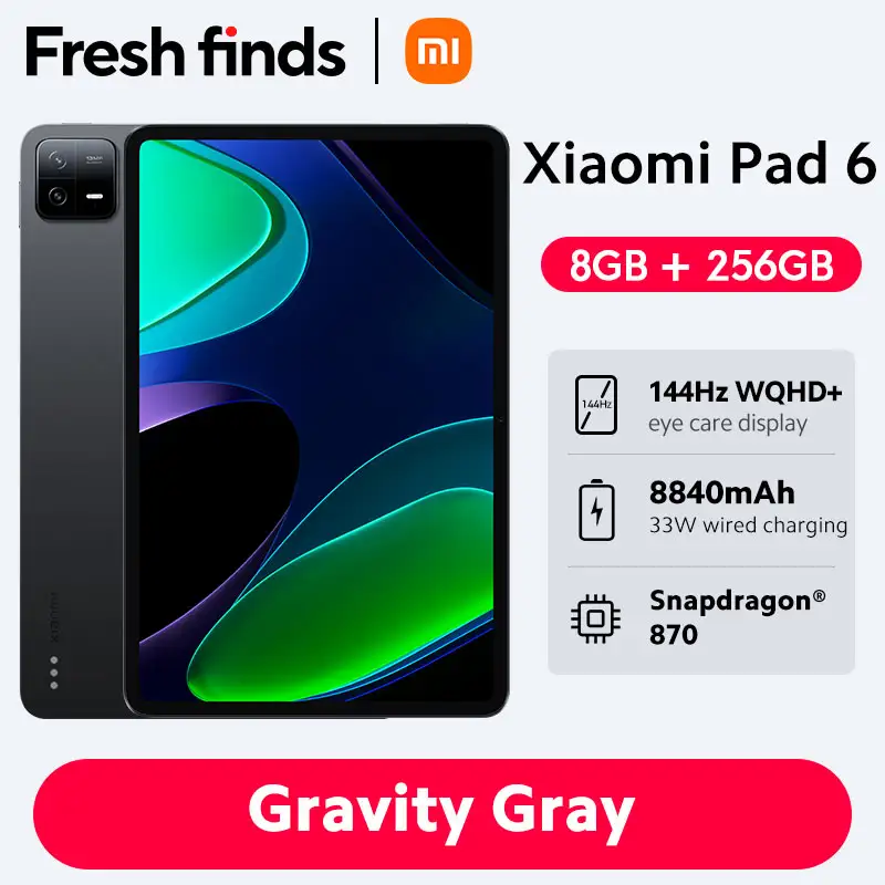 Xiaomi Pad6 メモリ8GB ストレージ256GB MIUIタブレットPC Xiaomi Pad 6(メモリ：8GB) シャンパンゴールド