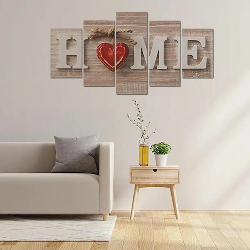 

Простая наклейка с пятью партиями Красная любовь домашняя живопись распылителем креативный фон для дивана самоклеящаяся Настенная Наклейка