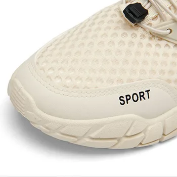 Oulylan Men's Non-Slip Hiking Boots Breathable Casual Walking Running Sport Shoes Mesh Sneakers Lightweight Outdoor Jogging 5