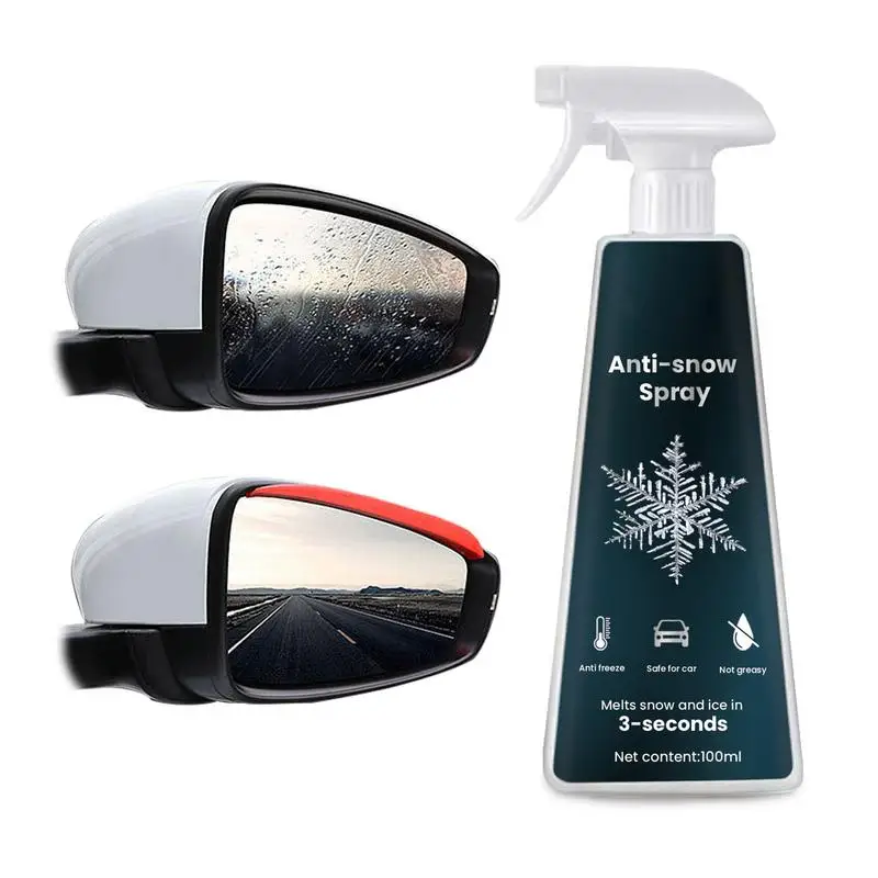 Glaco Melter Spray Antiappannamento Spray Per Lo Scioglimento Della Neve Auto A Lunga Durata Neve Efficace Rivestimento Antipioggia Per La Rimozione D