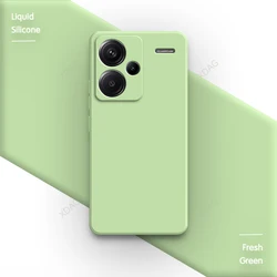 Premium Silicone Soft Phone Cover - Original Case for Enhanced Protection and Style (Fresh Green)