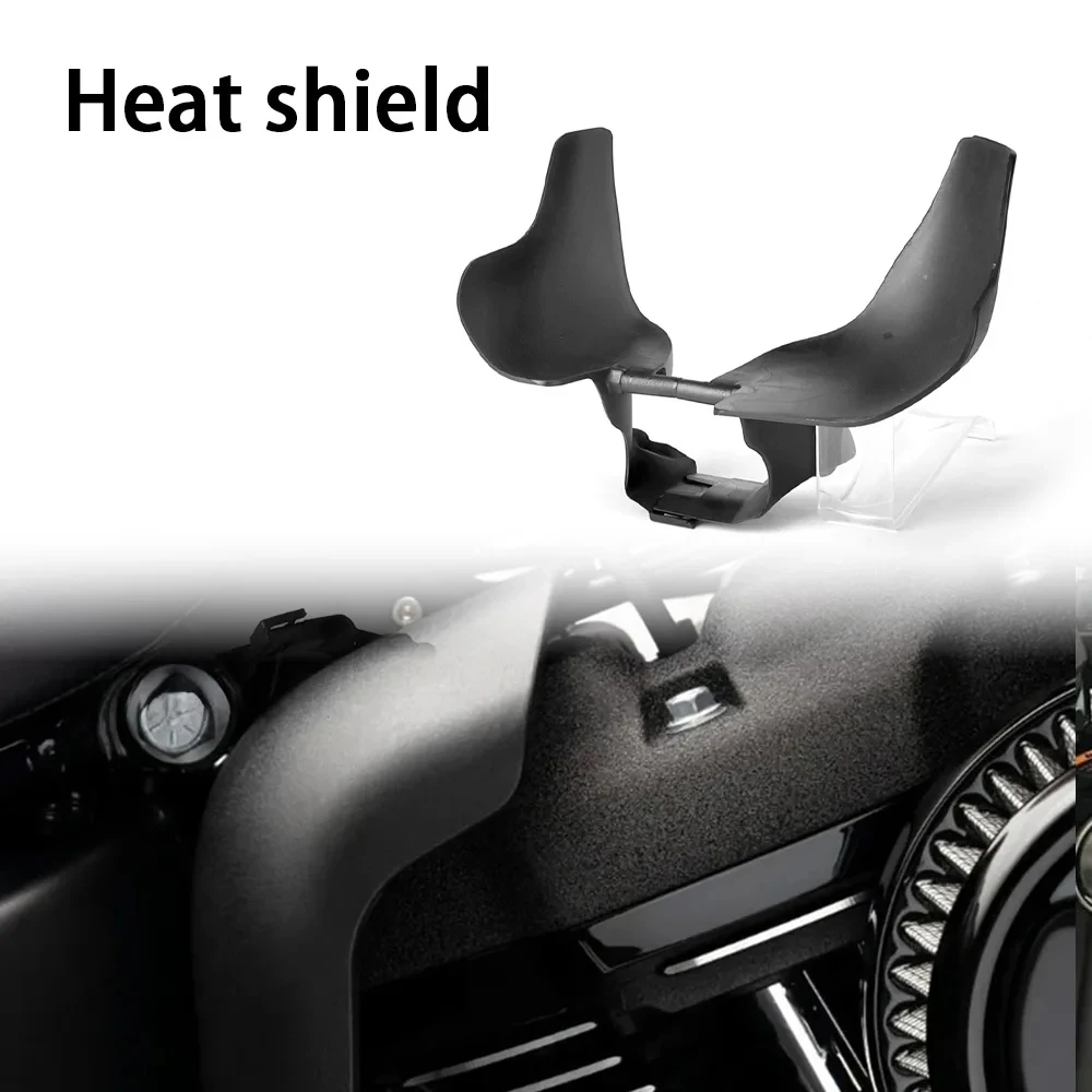 Moto Heat Shield Mid-Frame Air Deflector Trim Cover Per Harley Softail Breakout Street Bob Fat Bob Low Rider Fxbr 2018-24