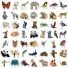 50pcs Jungle Zoo Wild Animal Stickers for Kids Boys Girl Baby Shower Wall Decal Notebook Water Bottle Luggage Laptop Phon 2