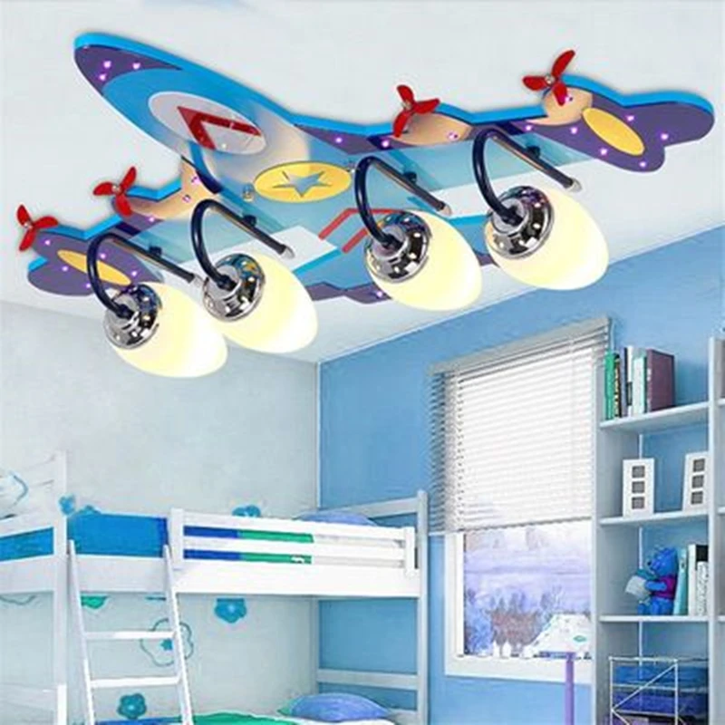 

LED Ceiling Light Kids Room Boys Girls Bedroom Cartoon Eye Star Moon Dolphin Lighting